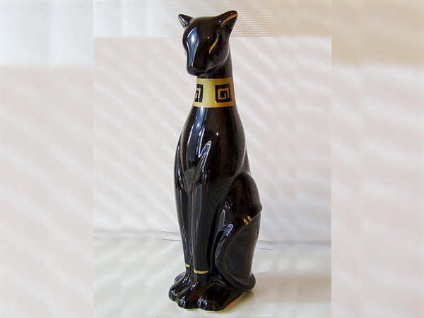 Чорний Котик - урна для праху котика або кішечки